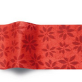 Red Poinsettia Tissue